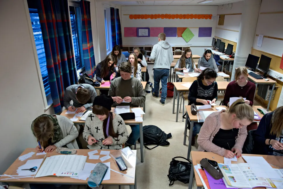 Vaksinerte lærere gir trygghet for en mer normal skolehverdag for elevene.