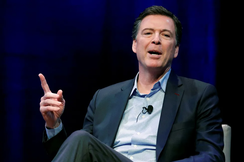 Tidligere FBI-sjef James Comey med nye spark til Donald Trump. Foto: Jonathan Ernst/Reuters/NTB Scanpix