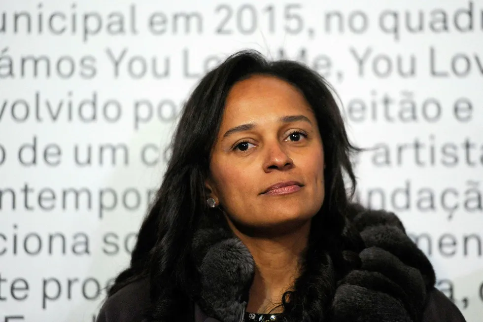 Isabel dos Santos. Foto: afp PHOTO / PUBLICO / FERNANDO VELUDO