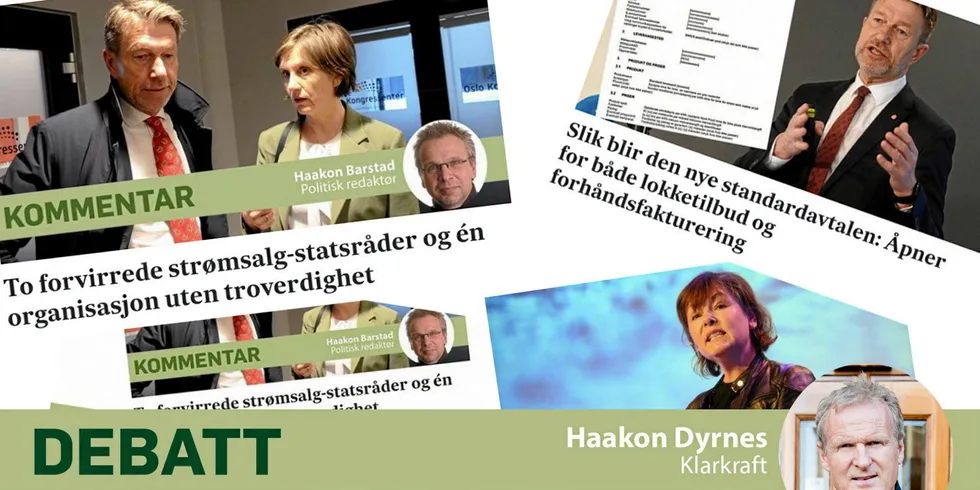 – Om statsråder, bransjeorganisasjoner og media er forvirret, hvordan er det da for kundene?
