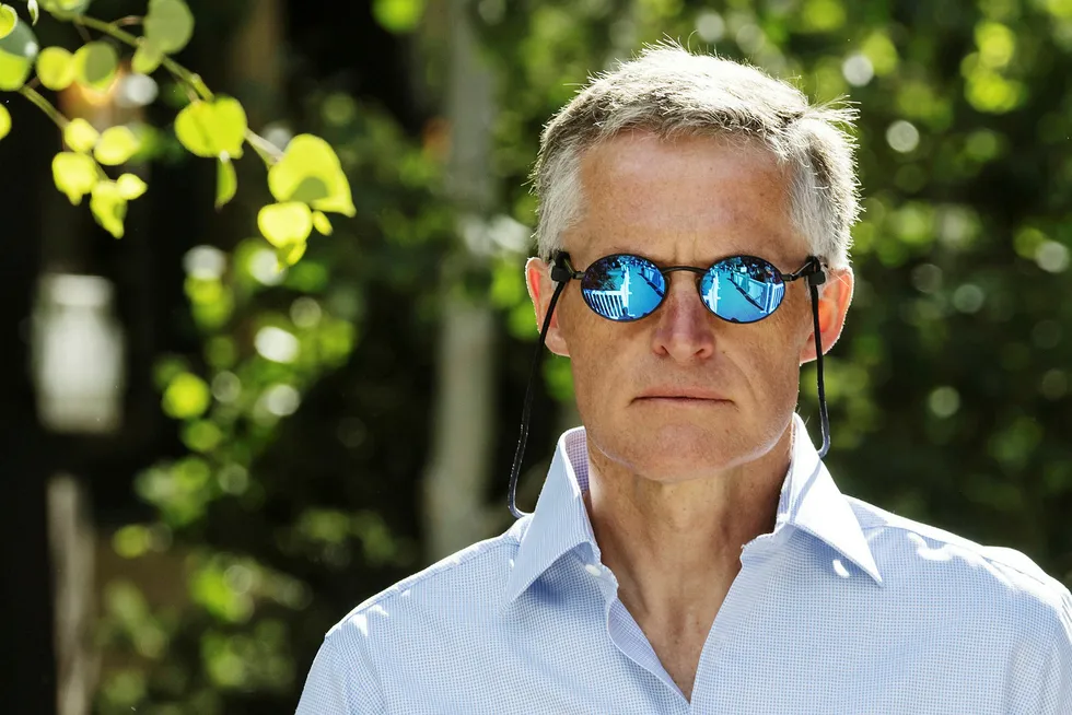 Ole Andreas Halvorsens hedgefond Viking Global Investors har papirtap på flere milliarder kroner etter at Facebook skuffet markedet enormt natt til torsdag. Foto: David Paul Morris/Bloomberg