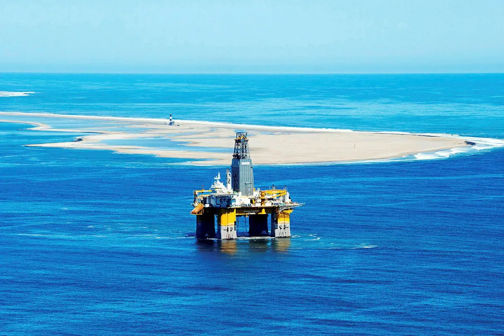 South Africa job: for the Deepsea Stavanger from Total