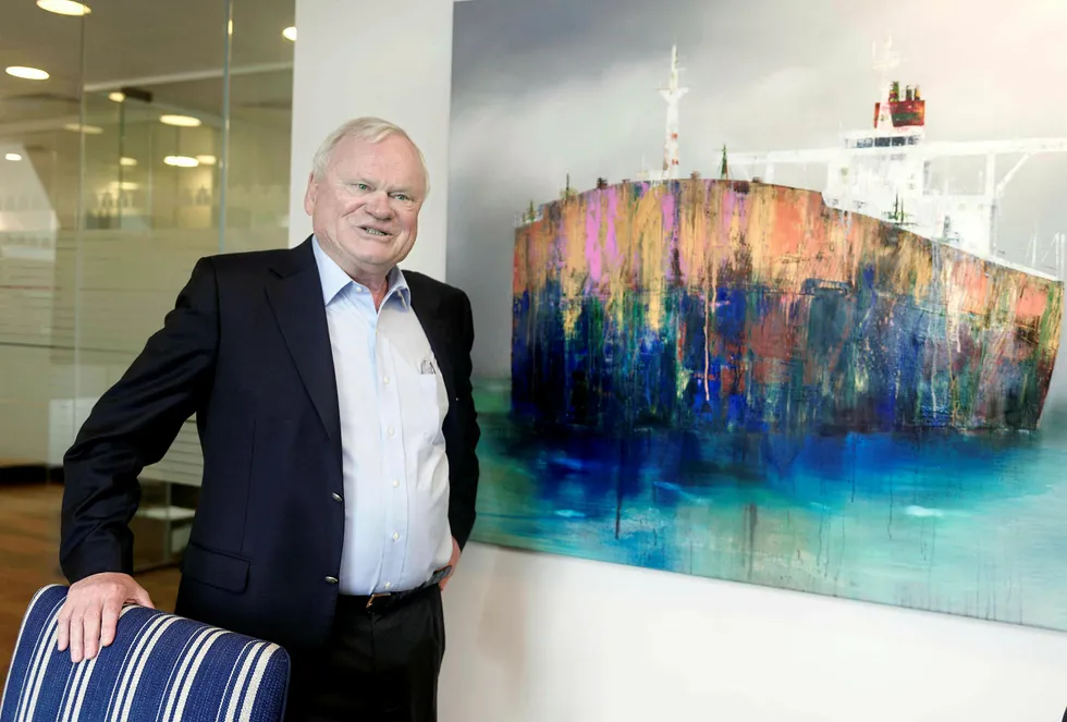 Hovedaksjonær og styreleder John Fredriksen i Seadrill. Foto: Elin Høyland