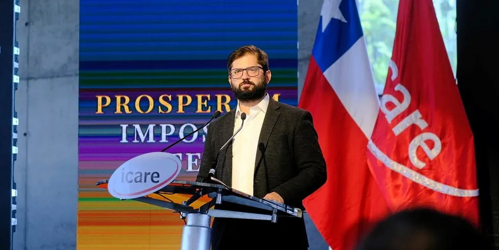 Chilean President Gabriel Boric is on a visit to China.