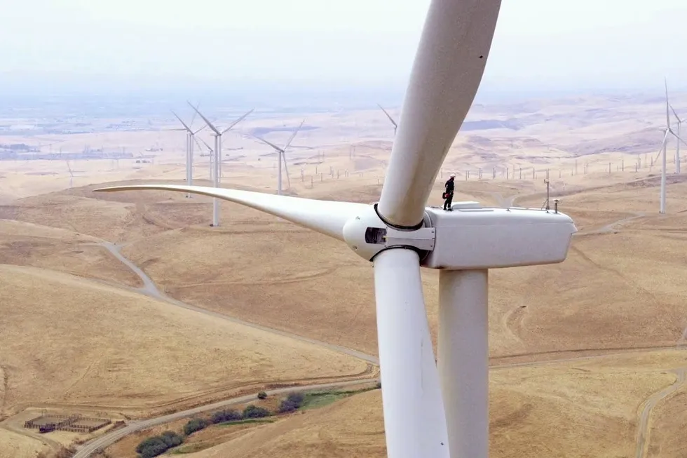 A NextEra Energy wind farm.