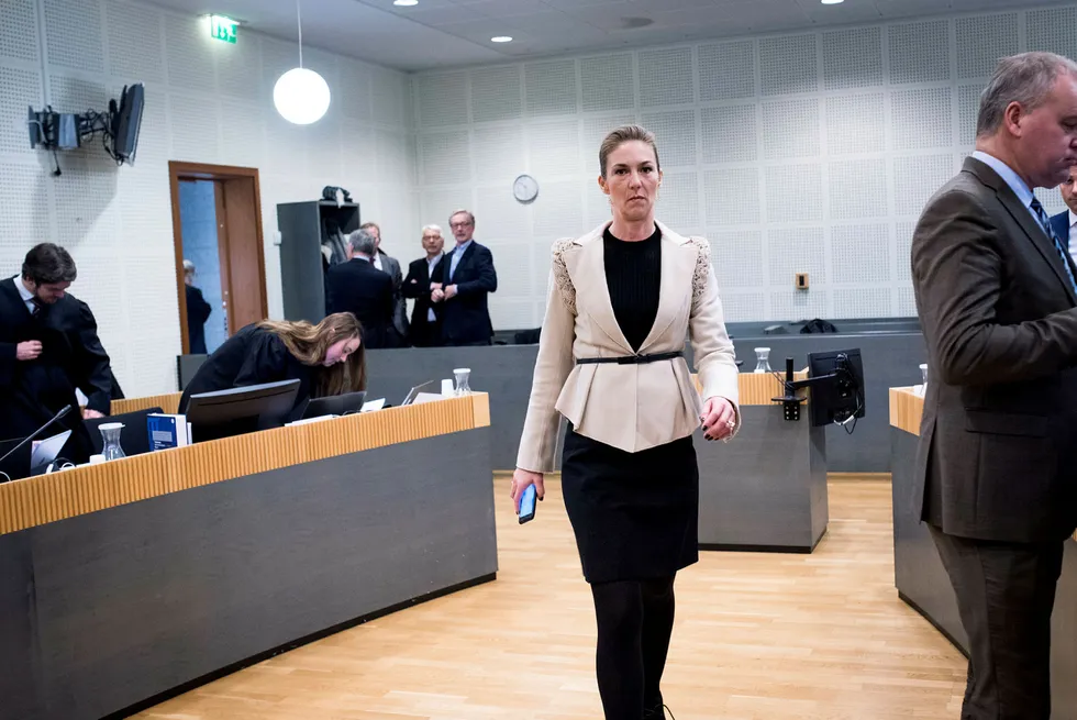 Administrerende direktør i Njord Gas Infrastructure Birte Norheim, mener det er «rimelig» at selskapene får skrive av advokatutgifter. Foto: Skjalg Bøhmer Vold