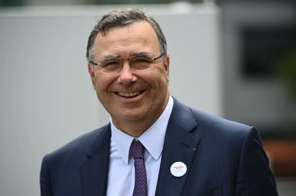 TotalEnergies chief executive Patrick Pouyanne