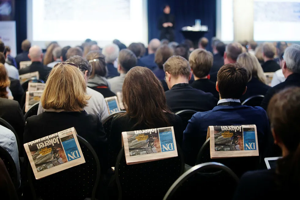 DN arrangerte konferanse om såkalt disrupsjon forrige uke. Foto: Javad Parsa