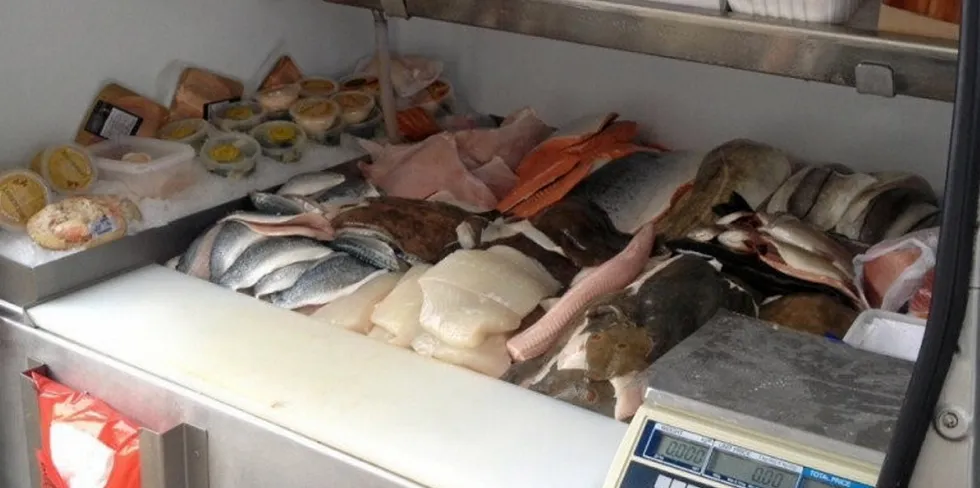 Some mobile fishmongers are struggling to keep pace with demand.