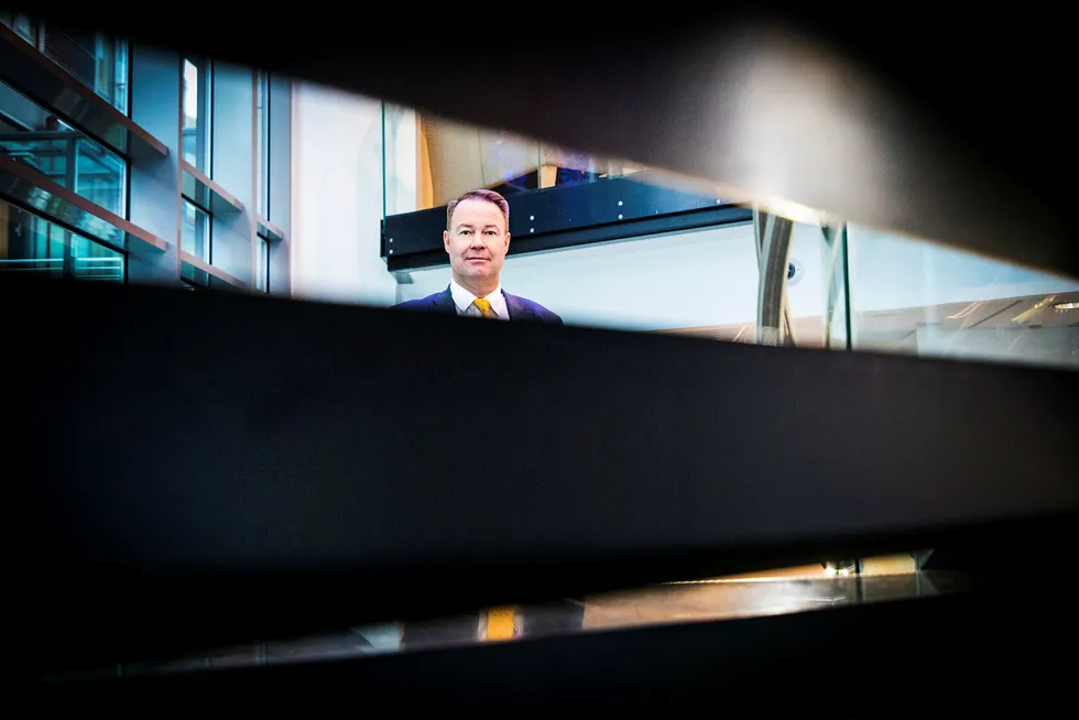 Danske Bank i Norge er ikke i stand til å vurdere risikoen for at den blir misbrukt av kriminelle og terrorister. Her Trond Mellingsæter, sjef for Danske Banks virksomhet i Norge.