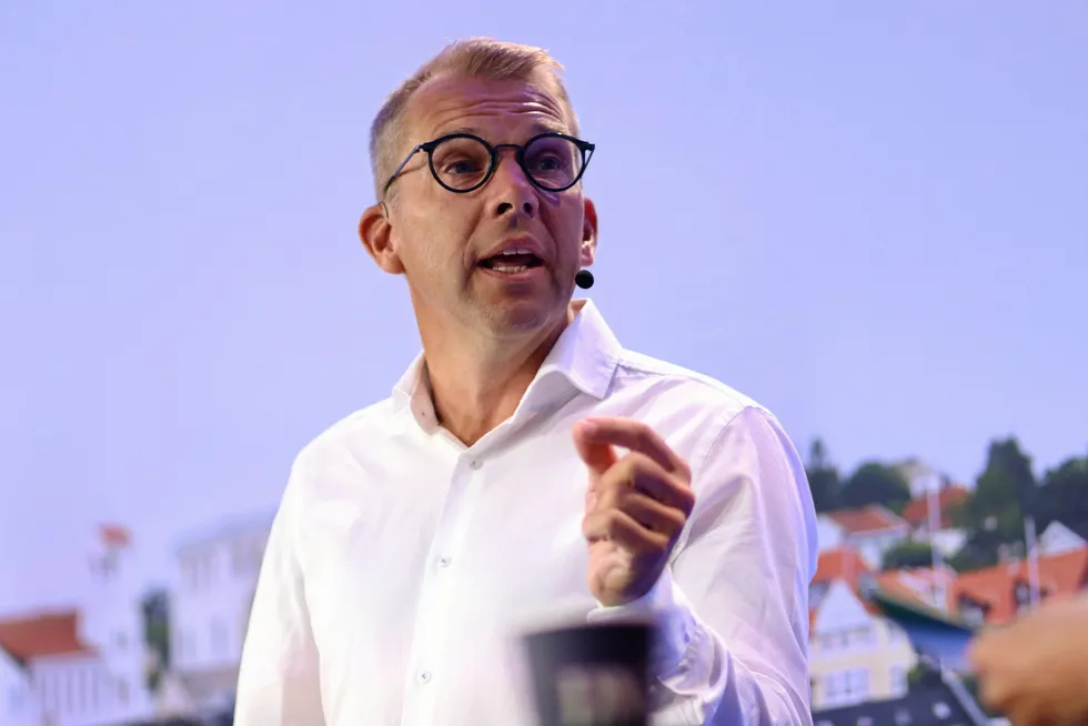 Konsernsjef i Å Energi Steffen Syvertsen.