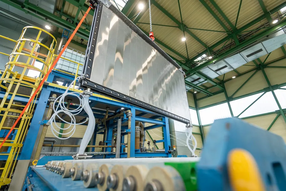 Cell assembly for Thyssenkrupp Nucera's alkaline electrolysers