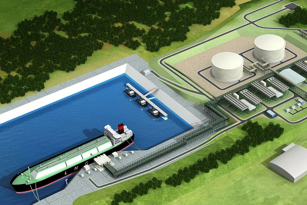 Contract: for Jordan Cove LNG