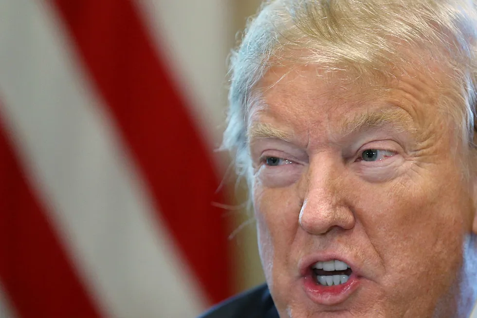 USAs president Donald Trump med klar advarsel til Tyrkia.