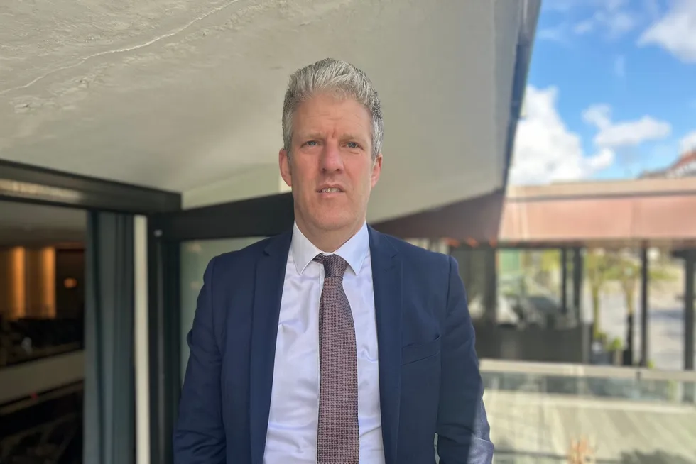 Sjømatanalytiker i Nordea, Finn-Arne Egeness, deltok på årsmøtet til Pelagisk forening.