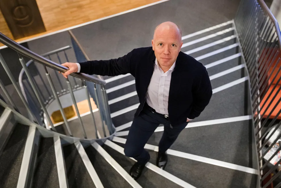 Trond Sundnes, konsernsjef i DN Media Group, informerte onsdag om at konsernet tar kostnadsgrep.