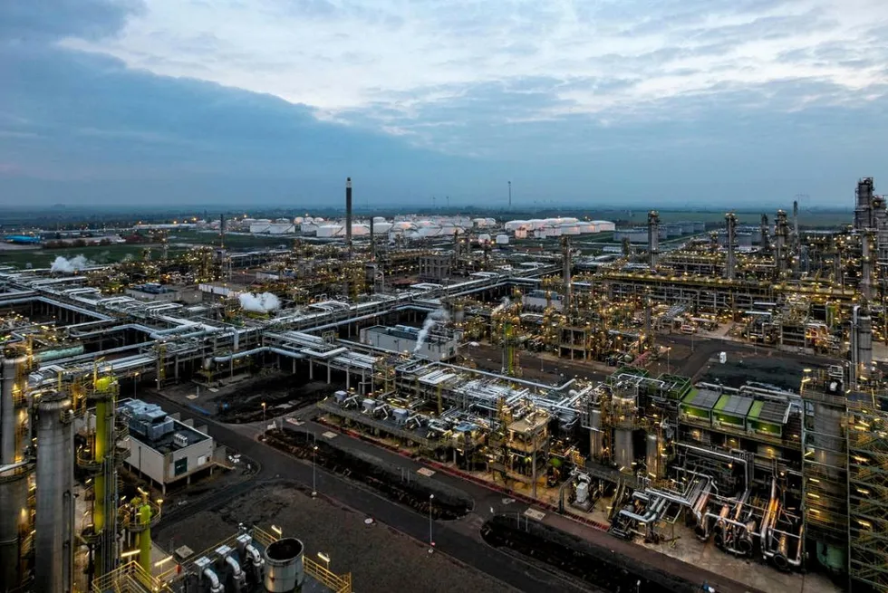 TotalEnergies' Leuna refinery.