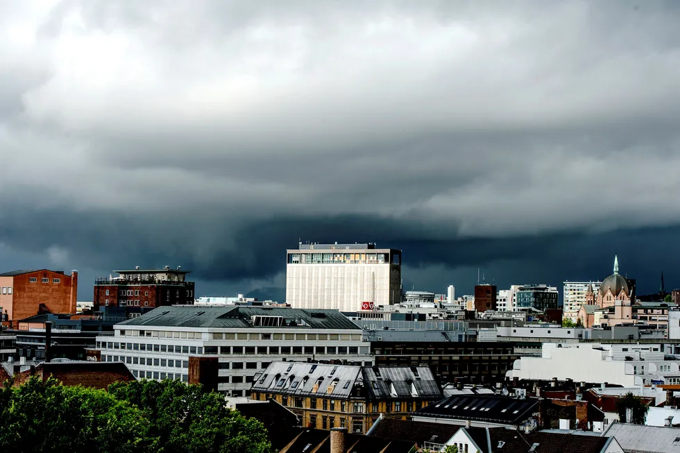 Hvem som skal tegne regjeringskvartalet blir klart onsdag. Foto: Fartein Rudjord