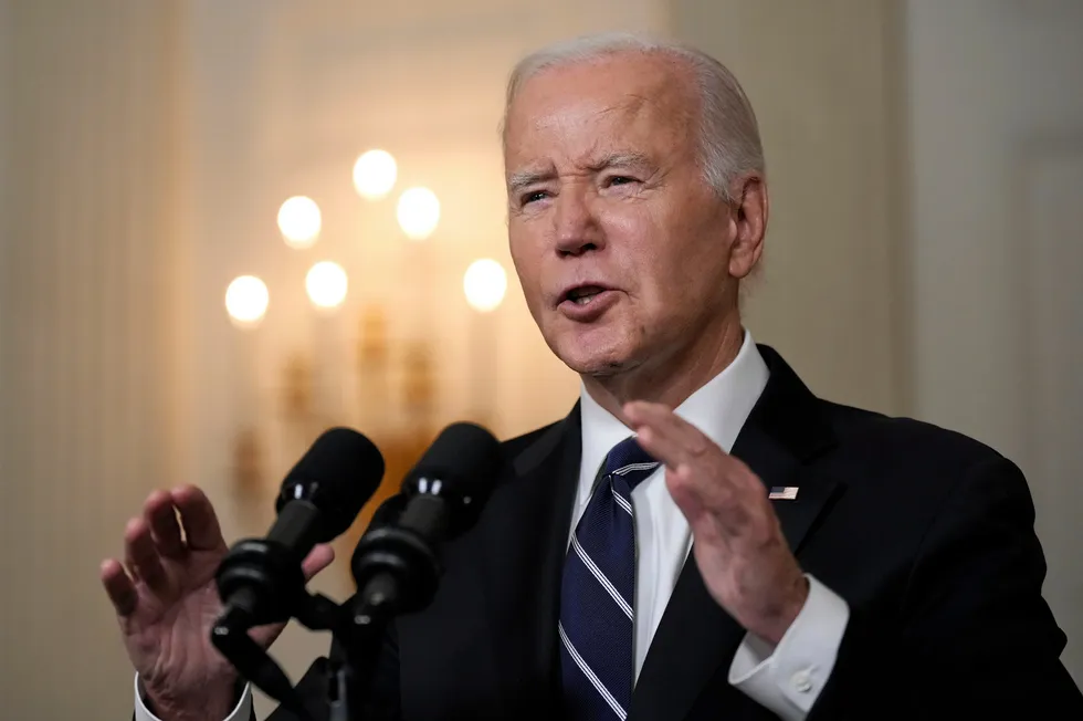 Joe Biden, US president.