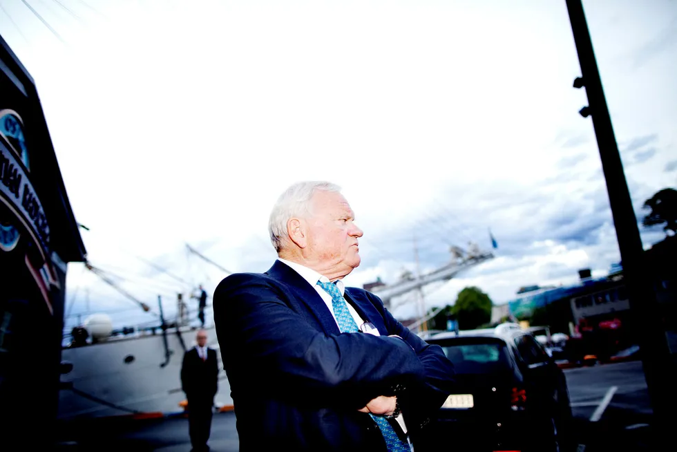 John Fredriksen er storaksjonær i Seadrill og jobber i disse dager med å redde boreselskapet. Foto: Ida von Hanno Bast