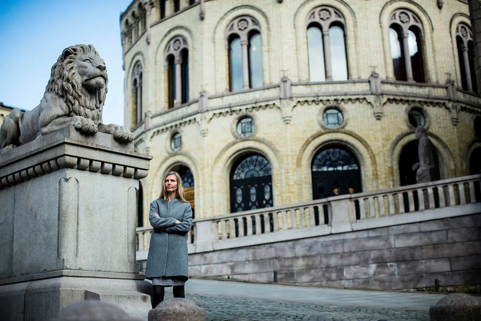 Marianne Marthinsen ble vraket som partiets finanspolitiske talsperson. Da partiets valgkampstrategi og politikk ble besluttet vinteren 2017, argumenterte hun sterkt mot å tallfeste skatteløftet på 15 milliarder kroner. Foto: Gunnar Blöndal