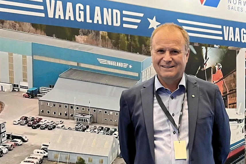 Gunnar Arnold Nordbø er daglig leder ved Vaagland Båtbyggeri.
