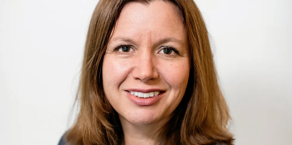 Astrid Skarheim Onsum, sjef i Aker Offshore Wind, er optimist.