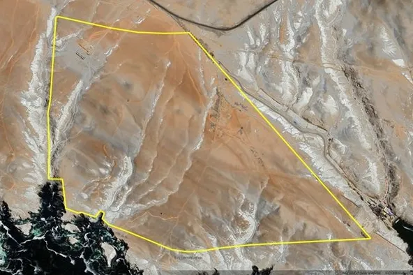 The area in Matarani designated for the Horizonte de Verano project