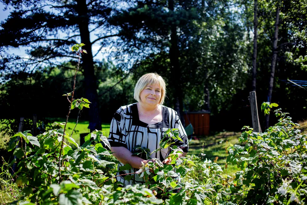 Elin Floberghagen har plan B klar om hun skulle miste jobben. Da åpner hun hundehotell i skogen utenfor Ski. Foto: Javad Parsa