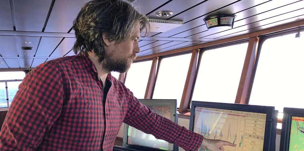 Toktleder for tobistoktet Espen Johnsen ved Havforskningsinstituttet.