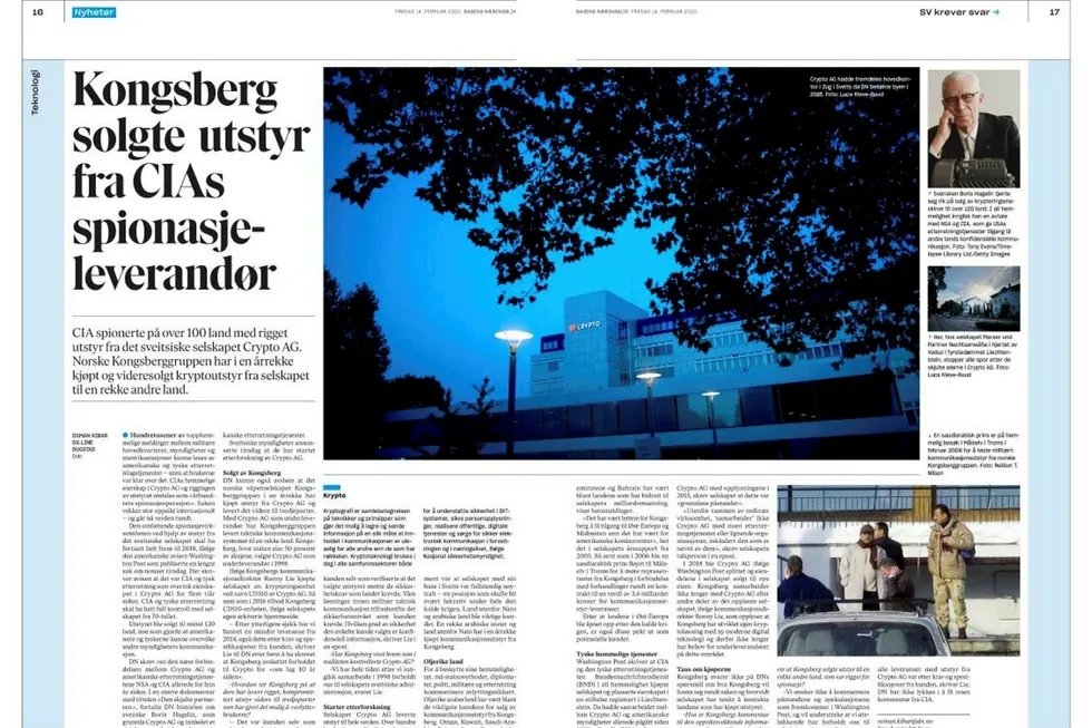 Innlegg: Vi er hovedleverandør av norsk kryptoutstyr til Forsvaret