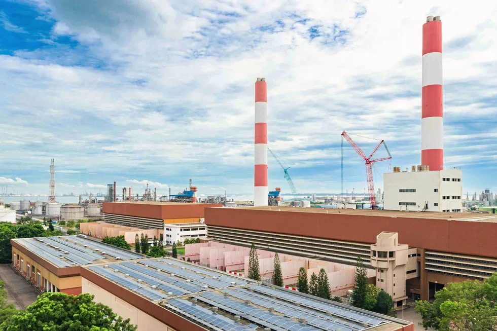 Pulau Seraya Power Station.