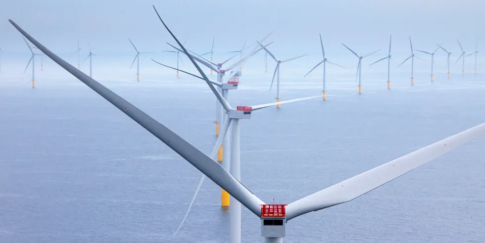 Danmark, Tyskland, Nederland og Belgia vil alene bygge ut halvparten av de 300 GW som EU planlegger å etablere i Nordsjøen fram til 2050.