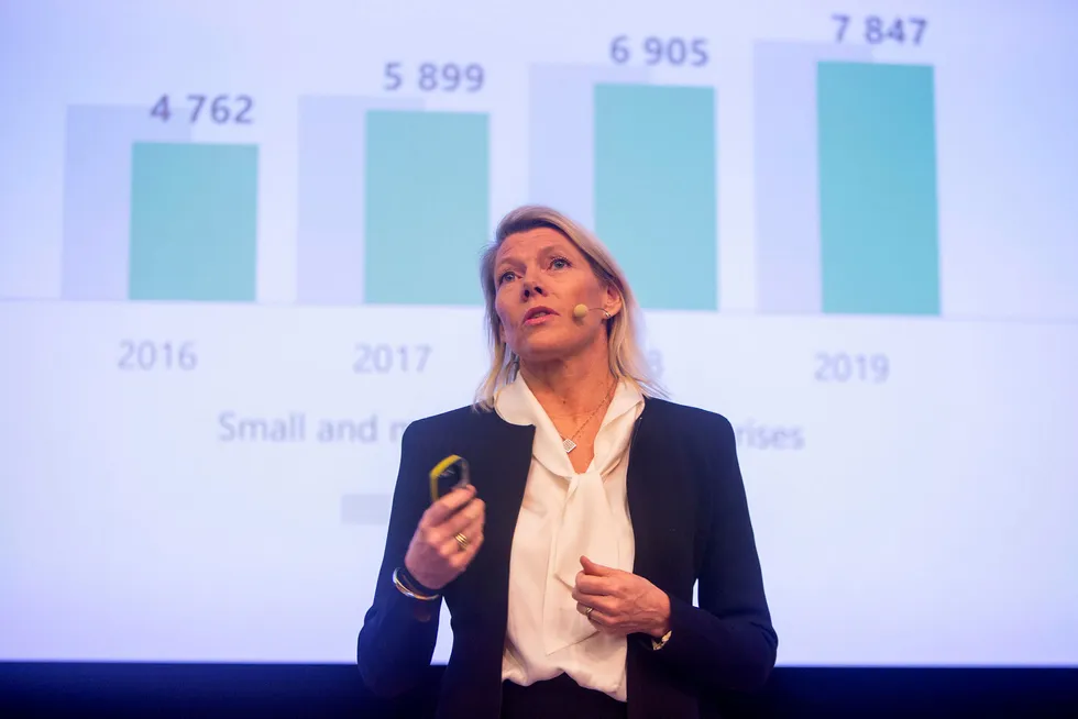 DNBs konsernsjef Kjerstin Braathen.