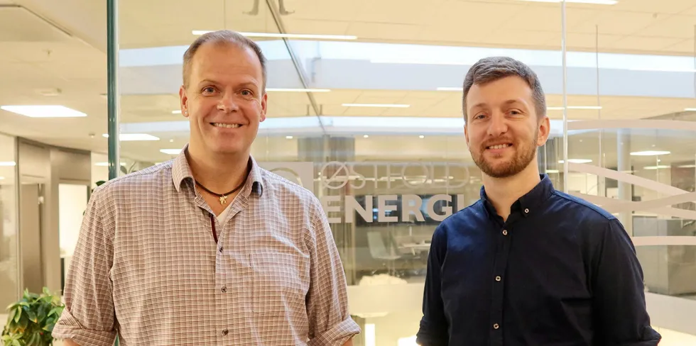 . Dag Ivar Brekke og Thomas Haugstenrød i Østfold Eneri.