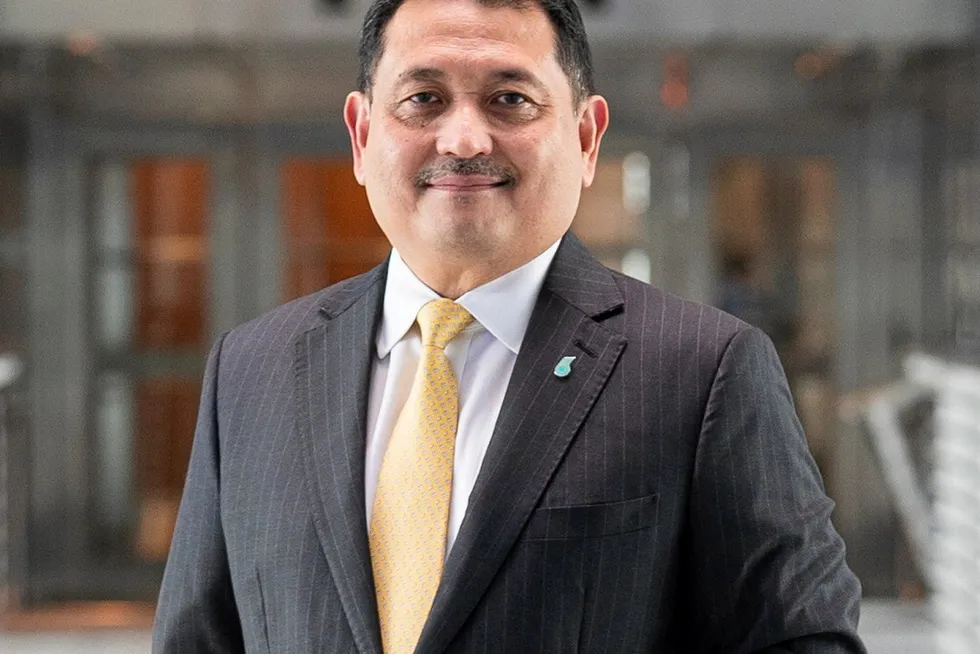 Investment in data enrichment: Petronas senior vice president of Malaysia Petroleum Management, Mohamed Firouz Asnan.