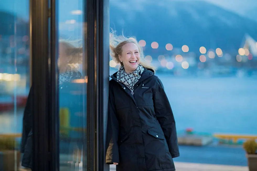 Administrerende direktør i Norges Sjømatråd, Renate Larsen, spår dobling til over 200 milliarder kroner i eksportverdi for norsk sjømat i 2030.