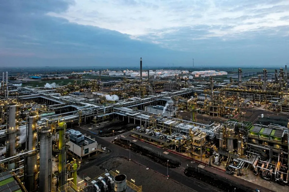 TotalEnergies' Leuna refinery.