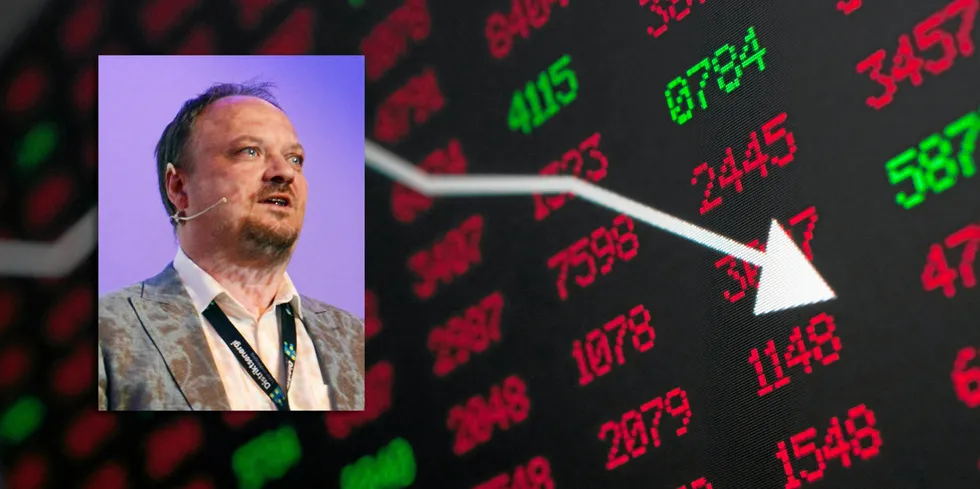 Kraftanalytiker og analysesjef Tor Reier Lilleholt mener en overprising av grønne aksjer er en av årsakene til børsfall på 12 prosent i første halvår.