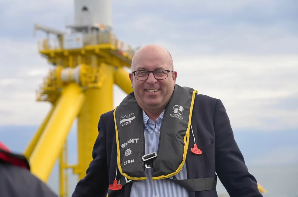 Arvid Nesse, leder av interesseorganisasjonen Norwegian Offshore Wind.