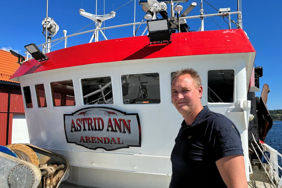 Agnar Langtveit er rekefisker på båten «AstridAnn».