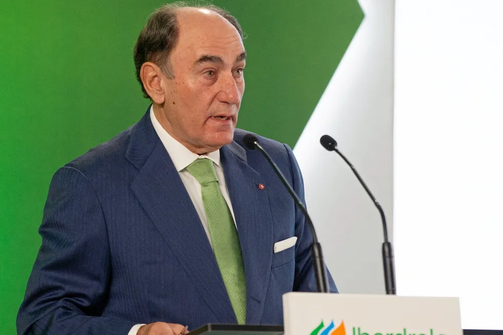 Iberdrola CEO Ignacio Galan