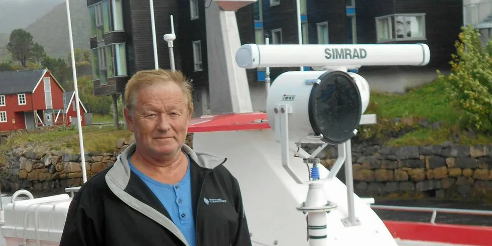 TRAPPET NED: Eldar Geir Pettersen fra Lenvik bestemte seg for å trappe ned i 2017, og solgte kystnotbåten «E.H. Senior». Han gikk over til sjarkfiske. Av fiskerne i de tre nordligste fylkene, er han nummer to på listen over dem som tjente mest i 2017.Arkivfoto: Frank Einar Iversen