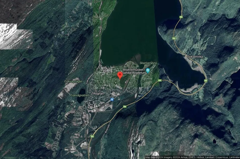 Området rundt Moveien 31, Saltdal, Nordland