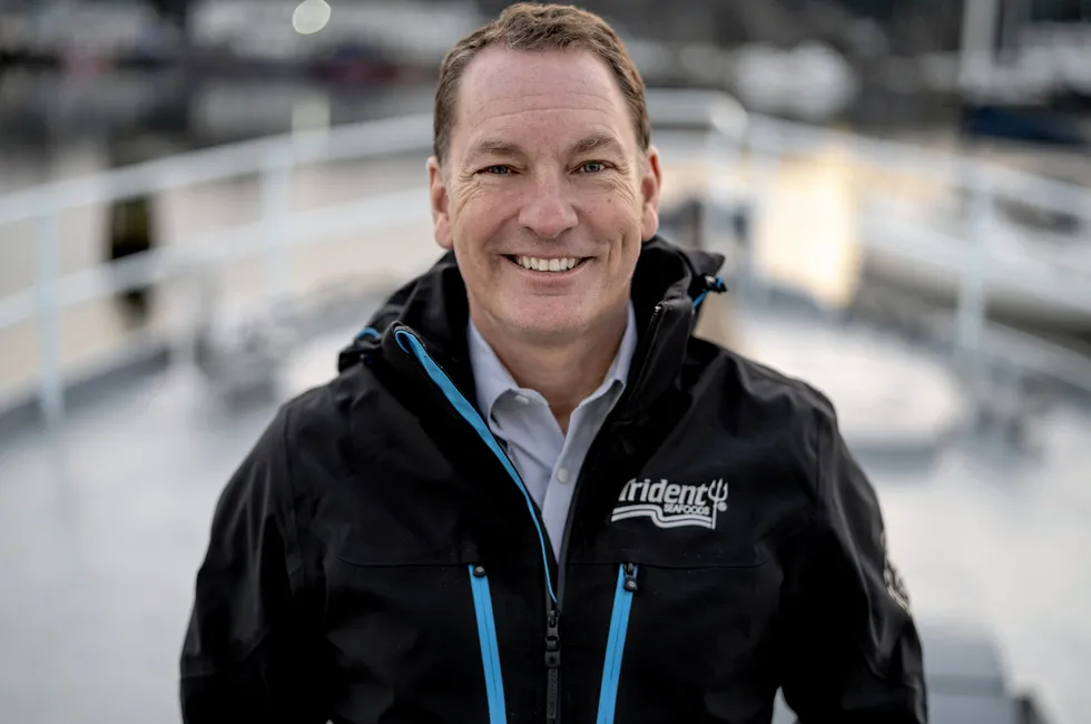 Trident Seafoods CEO Joe Bundrant.
