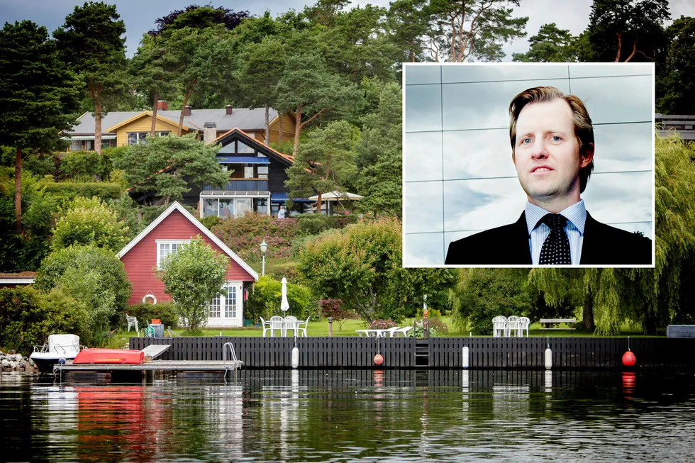 Odd Johnny Winge (bildet) har sikret seg strandeiendommen P.T. Mallings vei 38 på Bygdøy. Foto: Javad Parsa