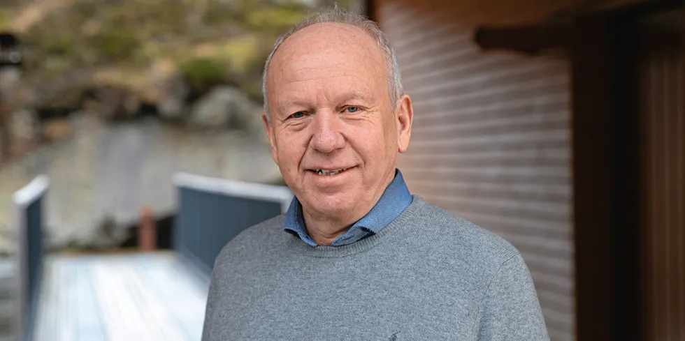 Konsernsjef Olav Svendsen i Bremnes Seashore.