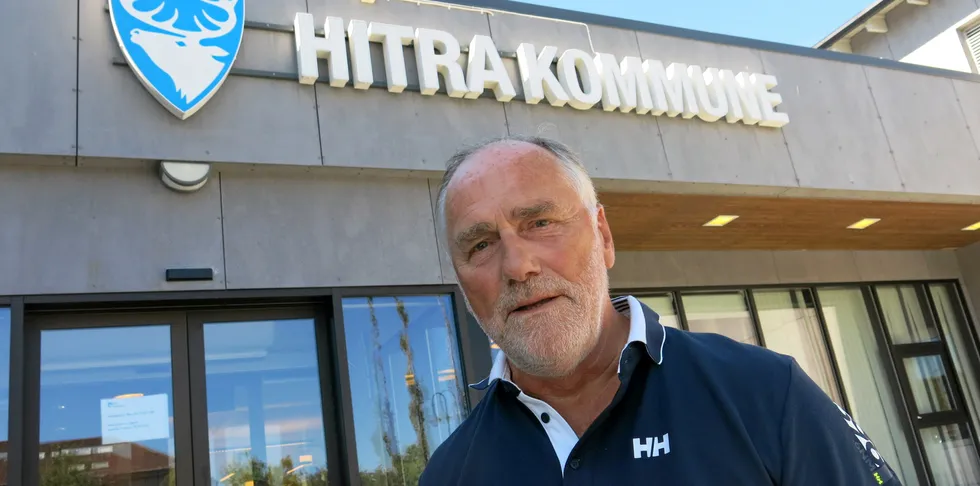 Ole Haugen, leder NFKK og ordfører Hitra.