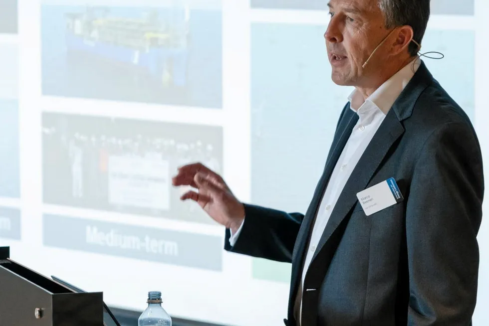’No signs of termination’: BW Offshore chief executive Marco Beenen.
