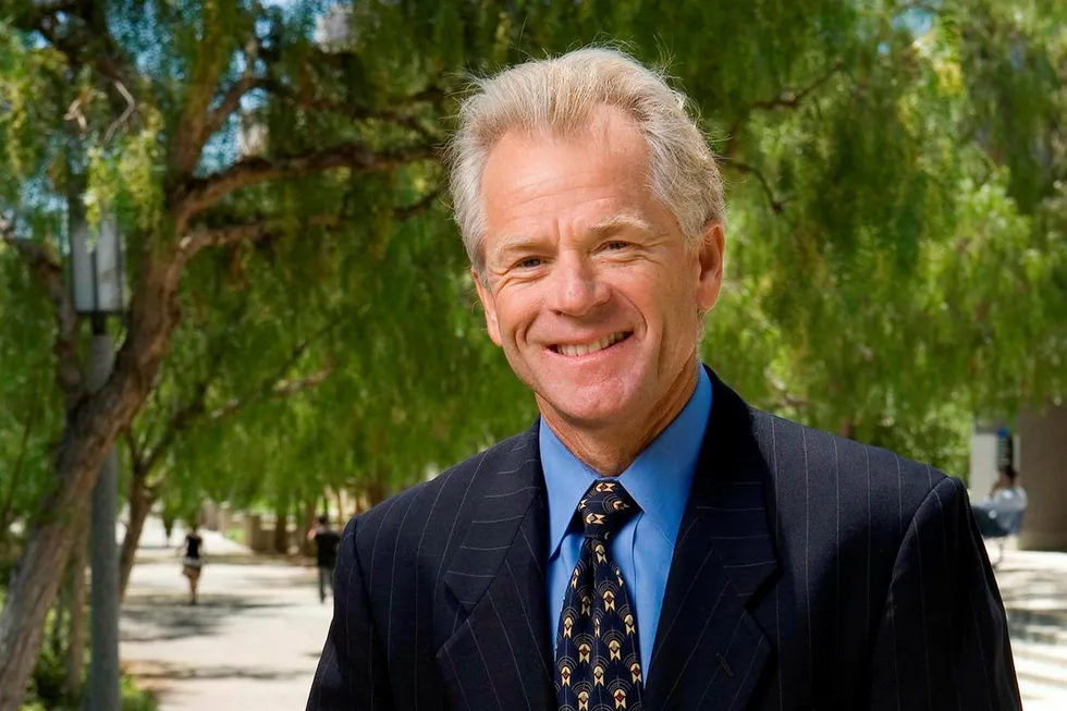 Peter Navarro er USAs topprådgiver for handel, og han går nå hardt ut mot Tyskland. Foto: COURTESY OF UC IRVINE